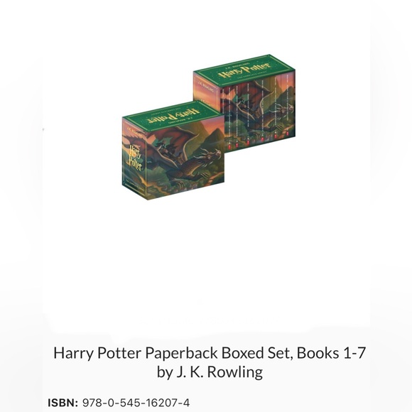 Harry Potter Complete Series Box Set Paperback with Colorful Covers - Picture 6 of 10